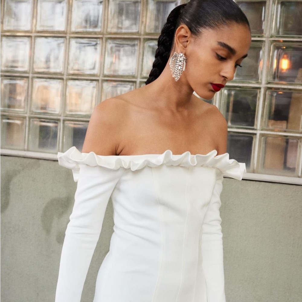 Cinq a Sept Tamra Strapless bridal dress